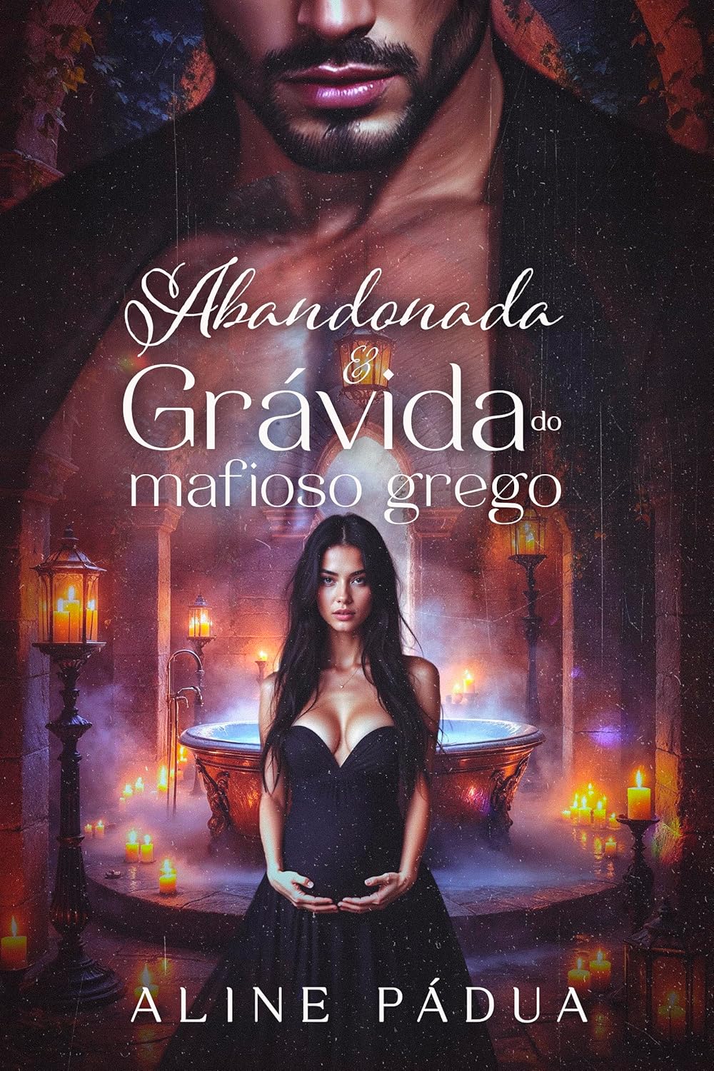 Capa do Livro 1 da saga Máfia Grega