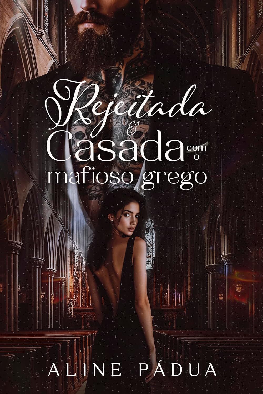 Capa do Livro 3 da saga Máfia Grega